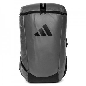 125P  ADIDAS PU SPORTS BACKPACK  (GREY/BLACK)